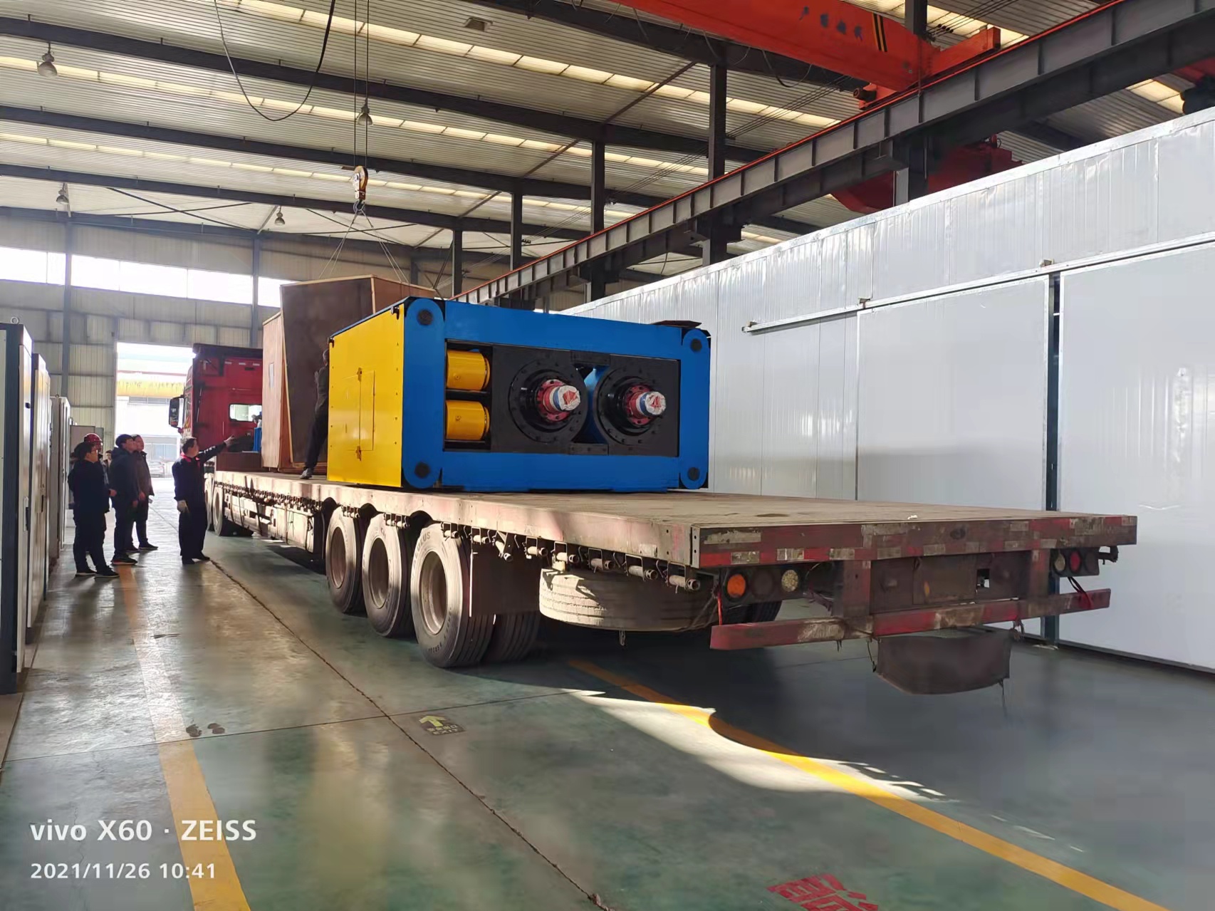 高压压球机发货